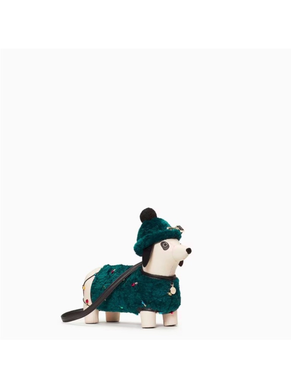Kate Spade Dachshund Crossbody Bag with Pom Hat - Picture 8 of 8
